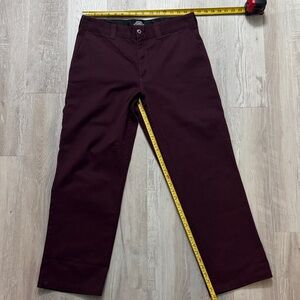 Dickies Men's Skateboarding Dark Burgundy Chinos